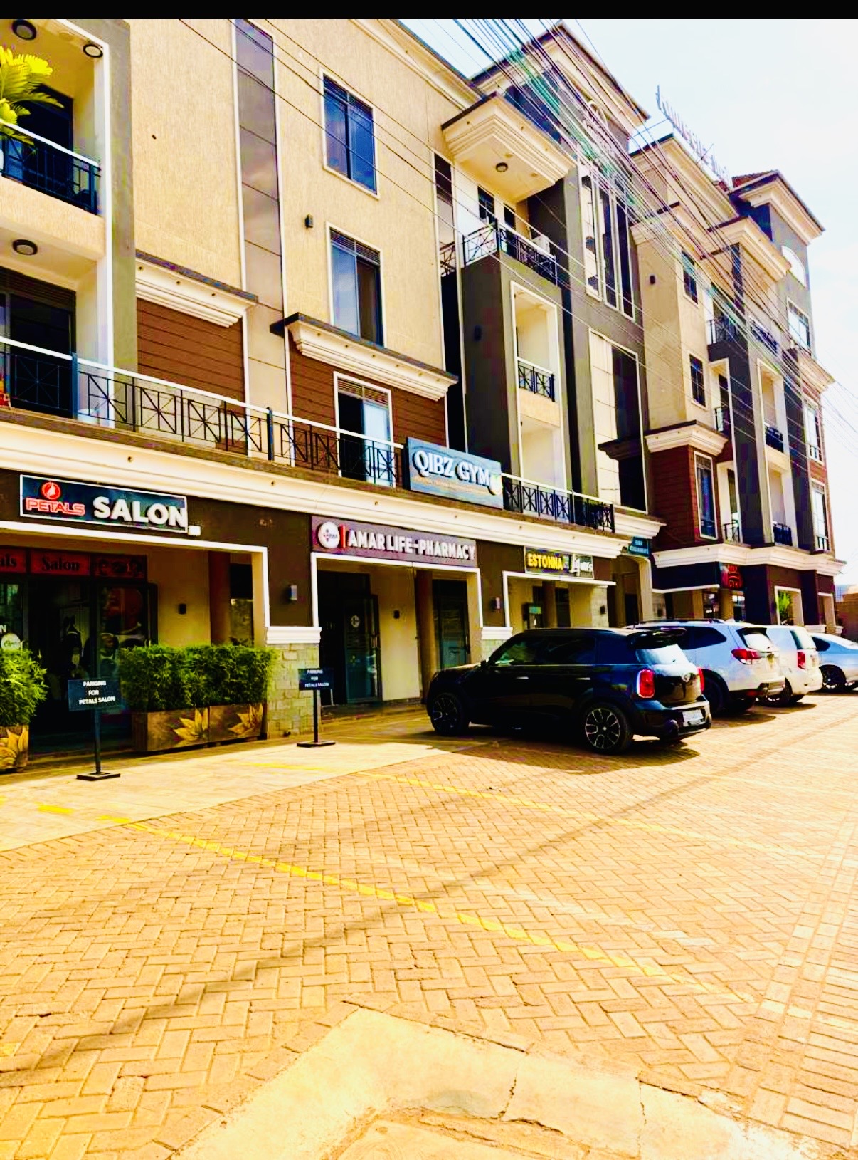 Commercial and residential block